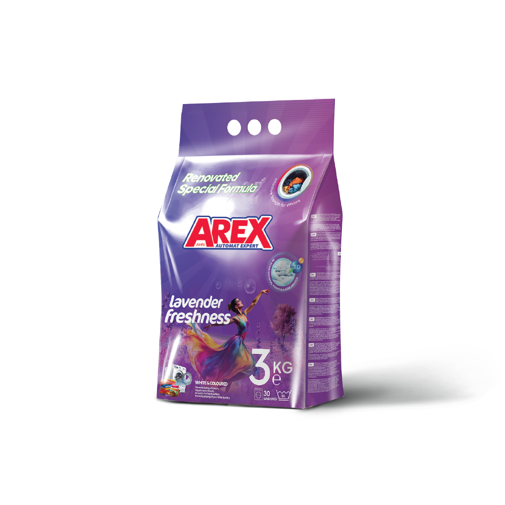 AREX Lavanta Ferahlığı Toz Deterjan 3Kg